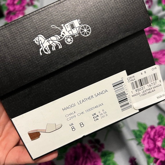 Coach leather sandals - Picture 5 of 6